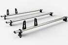 3 x Roof Bars  -  Low Roof Toyota Proace Long L3H1 Van 2016 On VG335-3-L3