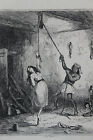 Antique Print by Phiz Chronicles of crime Tirage 1880 Bandits Voyous Meurtriers