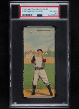 1911 Mecca Double Folders T201 Jimmy Dygert Cy Seymour PSA 4.5