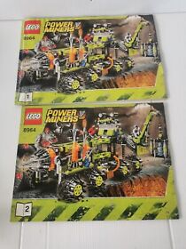 2009 Lego Power Miners #8964 Booklet Instructions Manuals
