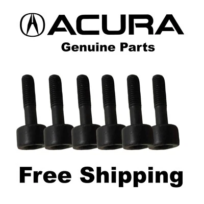 6X Bobina de encendido Tornillo Válvula Cubierta Motor Acura CL 2001-2003 OEM Foto 1 de 3