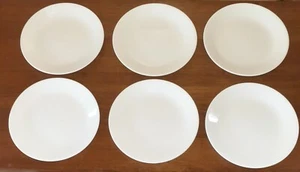 Corelle Winter Frost White Lot of 6 Salad Plates 8 1/2" - Picture 1 of 4