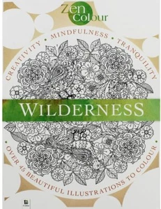 Zen Mindfulness Colouring 'Wilderness' (calming creativity, mental health aware) - Imagen 1 de 1