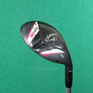 Lady Callaway X-Hot 25° Hybrid 5 Iron Factory 50g Graphite Women's - Picture 1 of 3