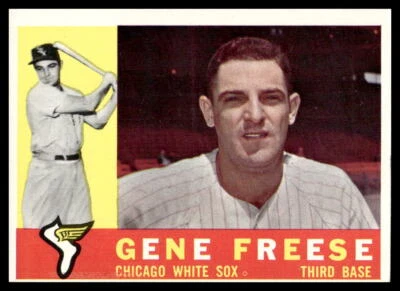 1960 Topps #435a Gene Freese  Chicago White Sox NR-MINT - Image 1 of 2