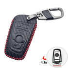 PU Leather 4 Buttons Keyless Remote Black Fob Cover Protector Case For BMW F20 A