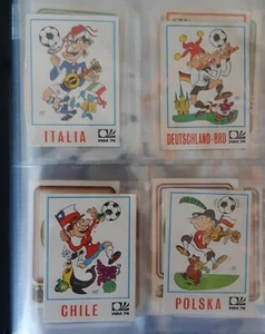 Lotto 16 Figurine Calciatori Panini Monaco 74 WM Recupero E Velina Leggi ! - Foto 1 di 5