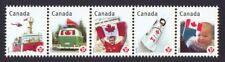 CANADIAN PRIDE = Ship, Flag = Strip of 5 from S/S = CANADA 2012 #2498a-e MNH