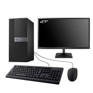 PC DELL 3040 tour Bildschirm 27 " Gaming GTX 1650 i7-6700 RAM 16Go SSD 240Go + - Bild 1 von 7