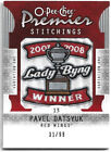 08-09 OPC Premier Stitchings Lady Byng Winner /99 Pavel Datsyuk PS-PD