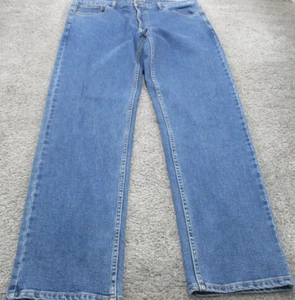 Jeans Lee Riders 38 W38 L79 pierna recta abotonada azul elástico - Imagen 1 de 20