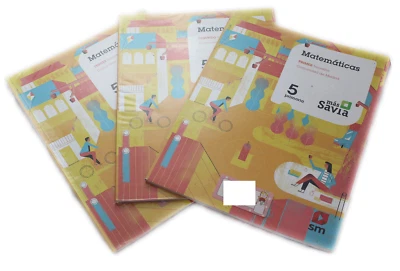 LIBRO  MATEMÁTICAS 5º PRIMARIA MAS SAVIA 978-84-9107-766-4 Usado - Imagen 1 de 3