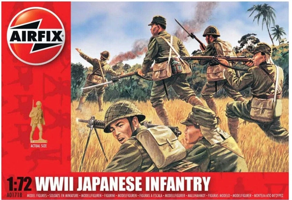 AIRFIX  A01718 WWII JAPANESE INFANTRY  1:72 - Immagine 1 di 1