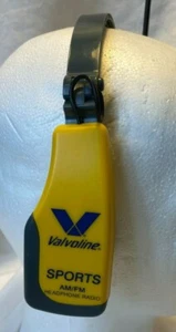 Eagle One Valvoline Oil Battery Operated Folding AM/FM Headphone Radio AD-306  - Picture 1 of 6
