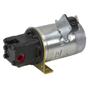 12 Volt DC 1.1 GPM 2000 PSI MTE D203-4852 Hydraulic Power Unit 9-12818 - Picture 1 of 2