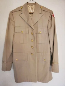 Cuarto uniforme ejército de los Estados Unidos chaqueta con etiquetas 1955 absolutamente como nuevo acolchado - Imagen 1 de 8