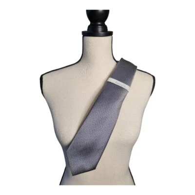 Perry Ellis blue and tan tie New Foto 1 de 4