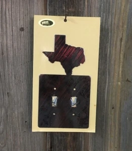 Lazart rustikaler Texas Sammler Serie Cowboy Kabine Lichtschalter Abdeckplatte - Bild 1 von 1