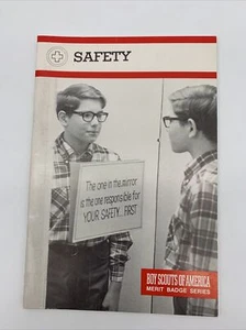 Libro de insignia de mérito Boy Scout BSA SEGURIDAD 1979 impresión - Imagen 1 de 4
