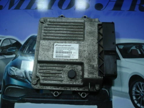 Engine Control Unit FIAT IDEA LANCIA MUSA 51801407 MJD6F3M3 7160018600 - Image 1 of 2