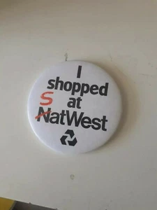 Natwest Satwest Vintage badge - Foto 1 di 3