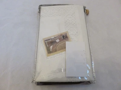 2 Tommy Bahama Jimbaran Bay Euro Shams Blanco Crochet Encaje Bordes Enmarcados Foto 1 de 4