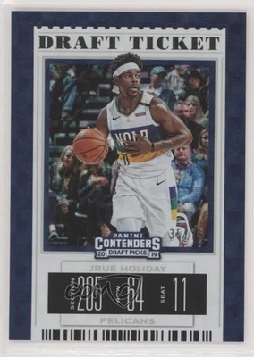 2019 Panini Contenders Draft Picks Variation Ticket Hyper /75 Jrue Holiday #23 - Image 1 of 2