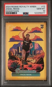 2024 PANINI RC ROYALTY WNBA DOWNTOWN #12 ANGEL REESE ROOKIE RC PSA 10 - Picture 1 of 2