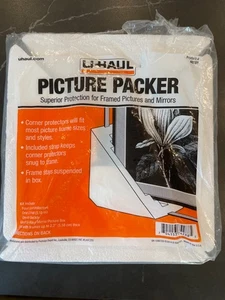 NEW U-Haul Styrofoam 4 Corners Picture Packer Frame Mirror TV Moving Protection - Picture 1 of 5