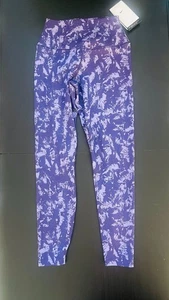 Nike one womens dri-fit size small purple/gray ankle leggings - Picture 1 of 3