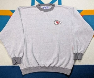 Vintage Kansas City Chiefs Starter Pro Line Sweatshirt Rundhalsausschnitt bestickt LRG - Bild 1 von 6