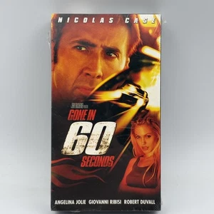 Gone in 60 Seconds (VHS, 2001,) Brand New Factory Sealed! Nicolas Cage - Picture 1 of 7