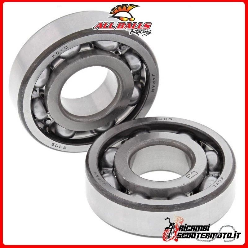 JUEGO DE COJINETES DEL CIGÜEÑAL All Balls Kawasaki KLX 140 G 2021 24-1048#56 Foto 1 de 1