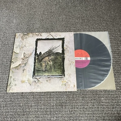 Led Zeppelin - Ohne Titel / IV / 4 Vinyl Schallplatte 1. UK Presse PLUM 1971 Ver 5 "TOP" - Bild 1 von 4