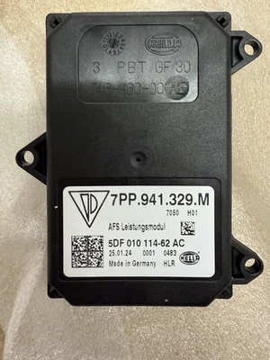 GENUINE AUDI 2015 HEADLIGHT CONTROL BALLAST MODULE 7PP941329M BRAND NEW - Image 1 of 4