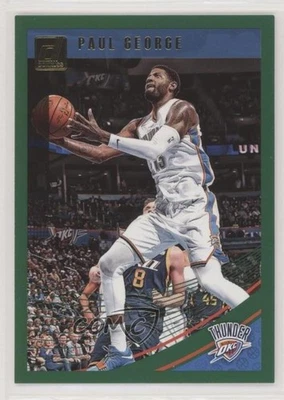 2018-19 Panini Donruss Green Flood Paul George #117 - Image 1 of 2