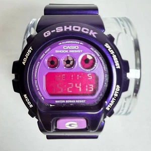 CASIO G-SHOCK DW-6900CC Crazy Color Purple Men's Digital Watch Used item no Box - Picture 1 of 6