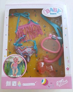 BABY BORN ZAPF CREATION ROSA SCHNORCHEL UND BADEMODE TAUCHEN SET - 2017 - NEU & OVP - Bild 1 von 16