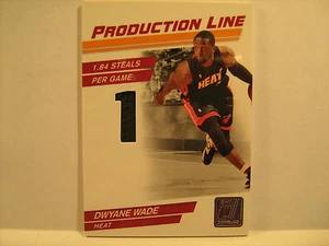 2010 Panini #80 DWYANE WADE Heat  GAME-WORN SWATCH 217/399 [b4b5] - Picture 1 of 1