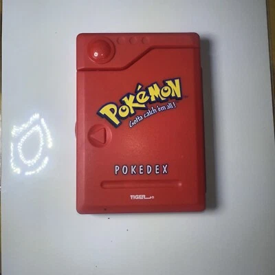 Vintage Pokémon Pokedex 1998 Tiger Electronics Toy Tested Working New Batteries - Image 1 of 3