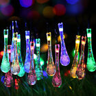 Water Drop Bubble Ball Lighting Chain Holiday Lights Decoration Christmas LED So