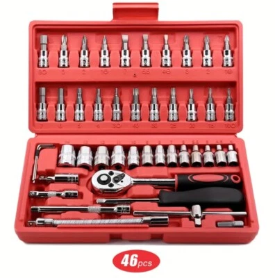 Eland 46 Pieces 1/4 in Socket Set - 86-00-045 - Image 1 of 2