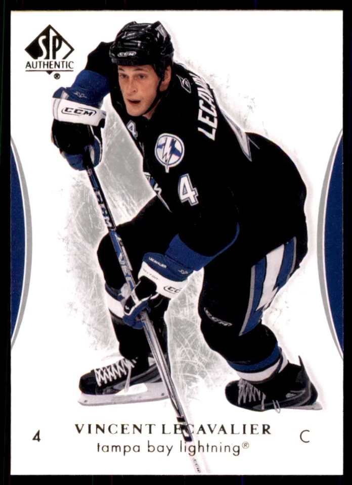 2007-08 SP Authentic Vincent Lecavalier #27 - Image 1 of 2