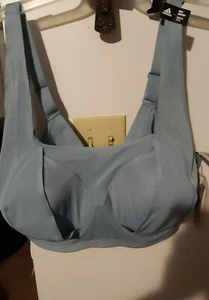Reggiseno Adidas TLRD Impact Luxe High Support Donna 48DD Blu HC5334 Nuovo $75 - Foto 1 di 3