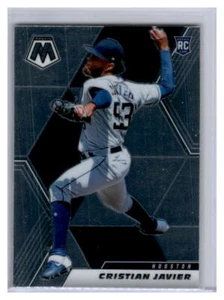 Panini Mosaic #255 2021 Cristian Javier lanzamiento rápido púrpura - Imagen 1 de 2