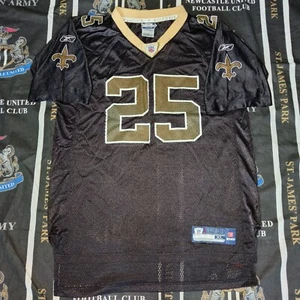 NFL Reggie Bush New Orleans Saints American Football Shirt Jersey Reebok - Picture 1 of 10