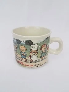 Campbells Soup Kids Replica 1910 Souvenir Postcard Mug Satisfy Hunger 1994 HG17 - Picture 1 of 7
