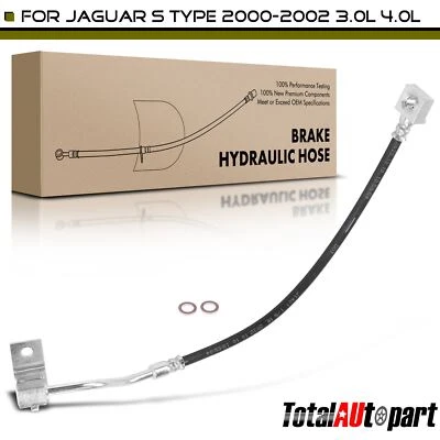 Brake Hydraulic Hose for Jaguar S Type 2000-2002 3.0L 4.0L Rear Passenger Side - Image 1 of 4