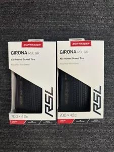 Bontrager Girona RSL GR TLR Tires Pair 700x42C Tubeless Gravel NEW - Picture 1 of 2