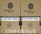 New Original Factory Sealed AB 1769-OB16 SER B CompactLogix 16Pt 24VDC D/O Modul